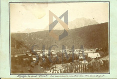 CARTE POSTALA, AZUGA, VEDERE SPRE OMU, 1901 foto