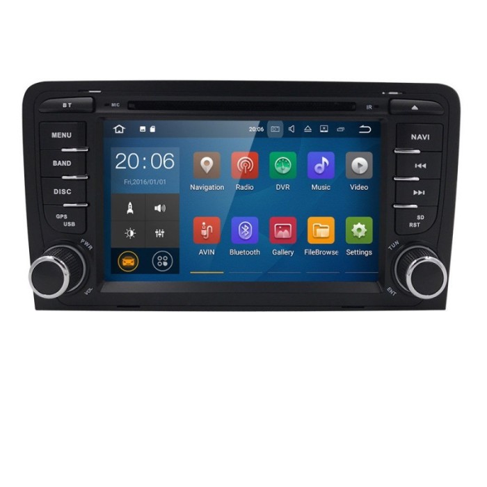 Cd Dvd Player Cu Navigatie Dedicata Android Audi A3 S3 2002 2013 foto mare Cd Dvd Player Cu Navigatie Dedicata Android Audi A3 S3 2002 2013 foto mare