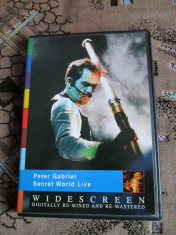 PETER GABRIEL - SECRET WORLD LIVE (1 DVD ORIGINAL - CA NOU!) foto