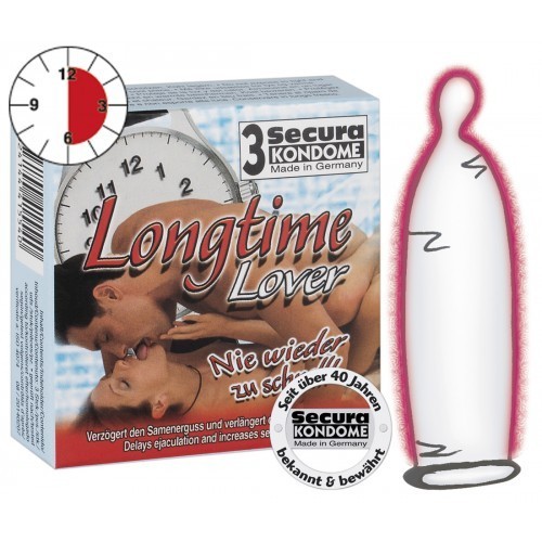 Longtime Lover prezervative pentru ejacularea prematura, 3 bucati foto mare Longtime Lover prezervative pentru ejacularea prematura, 3 bucati foto mare