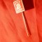 Insigna Campionatele Mondiale Hokey gr.B Elvetia , metal si email , h= 1,5 cm