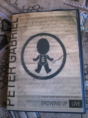 PETER GABRIEL - GROWING UP LIVE (1 DVD ORIGINAL - CA NOU!) foto