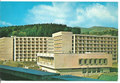 (A) carte postala(ilustrata)-SANGIORZ BAI-Complexul sanatrial foto