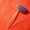 Insigna ARCOM , metal si email , L= 1,5 cm