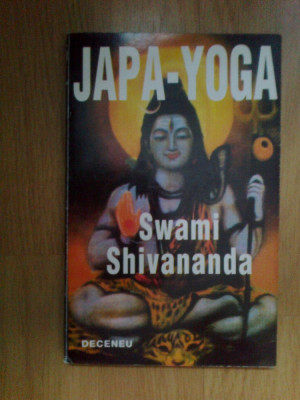 w1 Swami Shivananda - Japa - Yoga (recomand lectura critica) foto