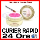 Gel UV Cover Canni Jelly Series #320, 15ml, Constructie Unghii, Manichiura, Unghii UV, Roz Transparent