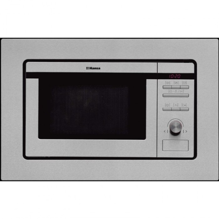 Cuptor cu microunde incorporabil Hansa AMM20BEIH, putere 800 W, capacitate 20 l, grill, inox foto mare Cuptor cu microunde incorporabil Hansa AMM20BEIH, putere 800 W, capacitate 20 l, grill, inox foto mare