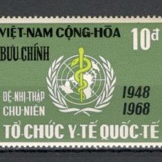 Vietnam de Sud.1968 20 ani OMS SV.327