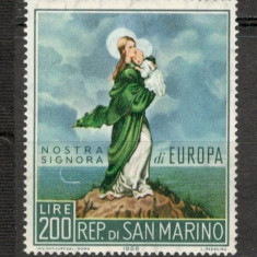 SAN MARINO 1966 - EUROPA, PICTURA, TIMBRU MNH, DB29