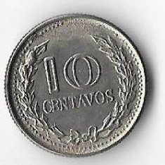 Moneda 10 centavos 1970 - Columbia foto