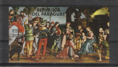 Pictura religioasa ,Paste ,madona ,Paraguay. foto