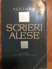 SCRIERI ALESE - ALEXANDRU CIURA foto