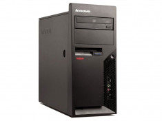 Calculatoare Lenovo Thinkcentre M58p Tower, Intel Core 2 Duo E8400, 3.00Ghz, 2GB DDR3, 160GB HDD, DVD-ROM foto