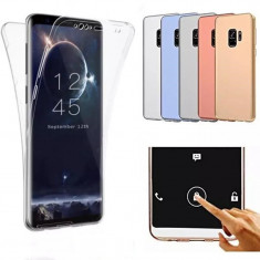 Husa silicon 360? cu protectie fata + spate pentru Samsung Galaxy S9 / S9 Plus foto