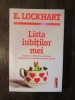 Lista iubitilor mei -E. Lockhart, 2016
