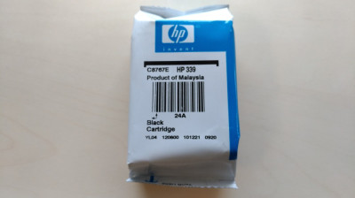 Cartus model HP 339 negru Original SIGILAT black nou cartuse listare imprimanta foto