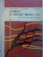 Zacaminte De Substante Minerale Utile. Manual Pentru Scoala T - D. Constantinof, D. Dumitrescu, C. Avramescu ,413697 foto