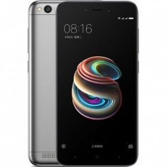 Smartphone Xiaomi Redmi 5A , Dual Sim , 5 Inch , Quad Core , 2 GB RAM , 16 GB , Retea 4G , Android Nougat , Gri foto