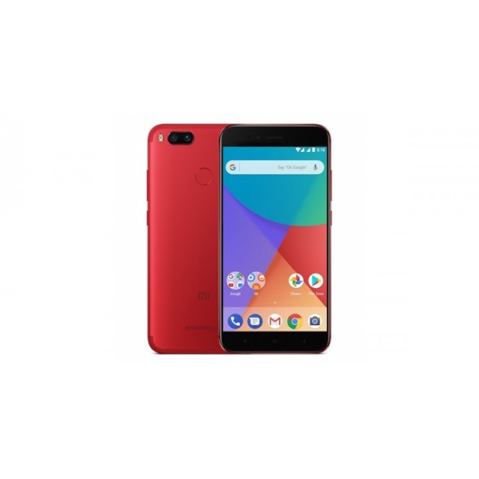 Smartphone Xiaomi Mi A1 , Dual Sim , 5.5 Inch Full HD , Octa Core , 4 GB RAM , 32 GB , Tri Camera , Retea 4G , Android Nougat , Rosu foto mare Smartphone Xiaomi Mi A1 , Dual Sim , 5.5 Inch Full HD , Octa Core , 4 GB RAM , 32 GB , Tri Camera , Retea 4G , Android Nougat , Rosu foto mare