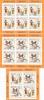 EUROPA CEPT ,MINISHEET DE 6 SI DE 2 SERII,2015,MNH, ROMANIA., Organizatii internationale, Nestampilat