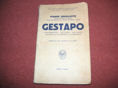 Pierre Dehillotte - Gestapo - 1940 foto