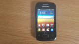 Smartphone Samsung Galaxy Y Duos S6102 Liber. Livrare gratuita!, &lt;1GB, Neblocat, Negru