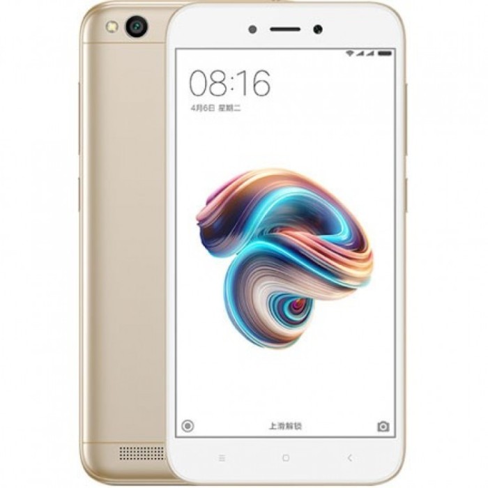 Smartphone Xiaomi Redmi 5A , Dual Sim , 5 Inch , Quad Core , 2 GB RAM , 16 GB , Retea 4G , Android Nougat , Gold foto mare Smartphone Xiaomi Redmi 5A , Dual Sim , 5 Inch , Quad Core , 2 GB RAM , 16 GB , Retea 4G , Android Nougat , Gold foto mare