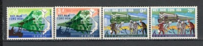 Vietnam de Sud.1968 Reconstructia caii ferate transvietnameze SV.332 foto