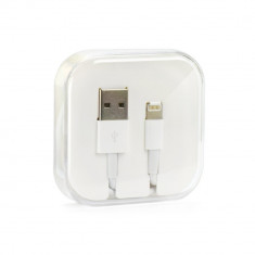 Cablu USB APPLE iPhone 5\6\7 (Alb) Box foto