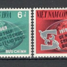 Vietnam de Sud.1969 50 ani Organizatia Internationala a Muncii SV.338