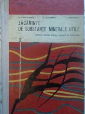 Zacaminte De Substante Minerale Utile. Manual Pentru Scoala T - D. Constantinof, D. Dumitrescu, C. Avramescu ,413694 foto