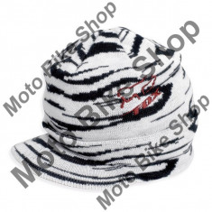 MBS FOX BEANIE VISOR ZEEBRAH, white, One Size, Cod Produs: 58418008116AU foto