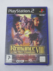 Joc Sony Playstation 2 PS2 - Romance of The Three Kingdoms VIII - sigilat - PAL foto