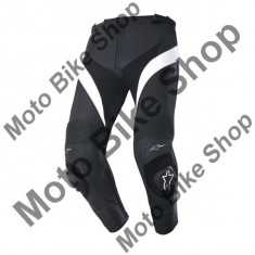 MBS ALPINESTARS LEDERHOSE MISSILE, schwarz-weiss, 60, Cod Produs: 31205141260AU foto