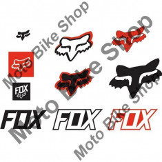 MBS FOX AUFKLEBER TRACK PACK, red, SET=10STK, Cod Produs: 14935003AU foto