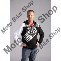 MBS FOX ZIP HOODY RACER, black, L, Cod Produs: 12098001LAU foto