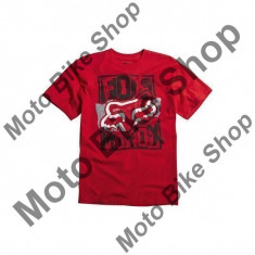 MBS FOX KINDER T-SHIRT DATA OVERLOAD, red, KS=5-6 Jahre, Cod Produs: 09067003SAU foto