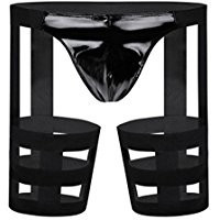 Sexy Chilot Chiloti Jockstrap Barbati Body Push Up Suspensor Harness Piele Eco foto