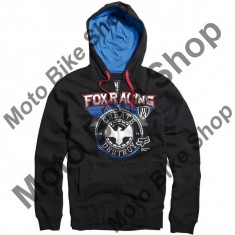 MBS FOX ZIP HOODY INFINITE SPEED, schwarz, M, Cod Produs: 06806001MAU foto