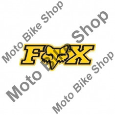 MBS FOX AUFKLEBER LOGO VAN, yellow, 80x30 cm, Cod Produs: 14139GAU foto