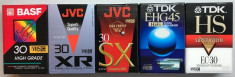 Casete Video VHS-C - TDK / JVC / BASF foto