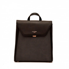 Rucsac dama David Jones 5658-2BLACK -Ghiozdan negru David Jones foto