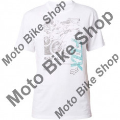 MBS FOX T-SHIRT BLACK CHERRY, optic white, XL, Cod Produs: 17921190XLAU foto