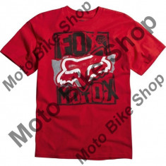 MBS FOX KINDER T-SHIRT DATA OVERLOAD, red, KL=9-10 Jahre, Cod Produs: 09067003LAU foto