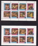 GUINEA ECUATORIALA - PICTURA NUDURI FEMEI, colite DT si NDT, MNH, DB29, Nestampilat