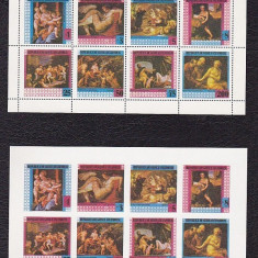 GUINEA ECUATORIALA - PICTURA NUDURI FEMEI, colite DT si NDT, MNH, DB29