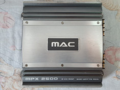 Amplificator auto-statie-MAC-600 wati-crossover foto