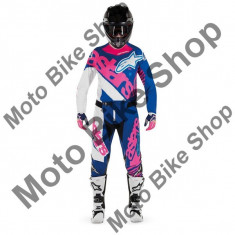 MBS ALPINESTARS RENNLEIBCHEN TECHSTAR VENOM, blau-pink fluo-weiss, S, Cod Produs: 37600187392SAU foto