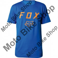 MBS FOX T-SHIRT CONTENTED TECH, dusty blue, XL, Cod Produs: 20461157XLAU foto