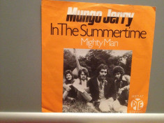 MUNGO JERRY - IN THE SUMMERTIME/MIGHTY MAN (1967/PYE/RFG) - VINIL Single/ foto